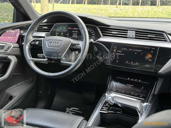 TECH MOTORS 2020 AUDİ E-TRON SPORTBACK SLİNE HEADUP+MASAJ+MATRİX