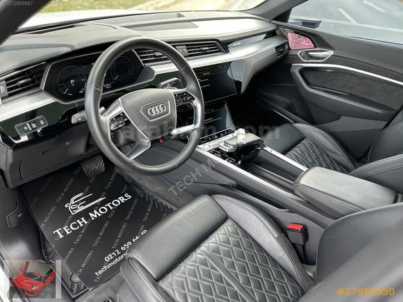 TECH MOTORS 2020 AUDİ E-TRON SPORTBACK SLİNE HEADUP+MASAJ+MATRİX