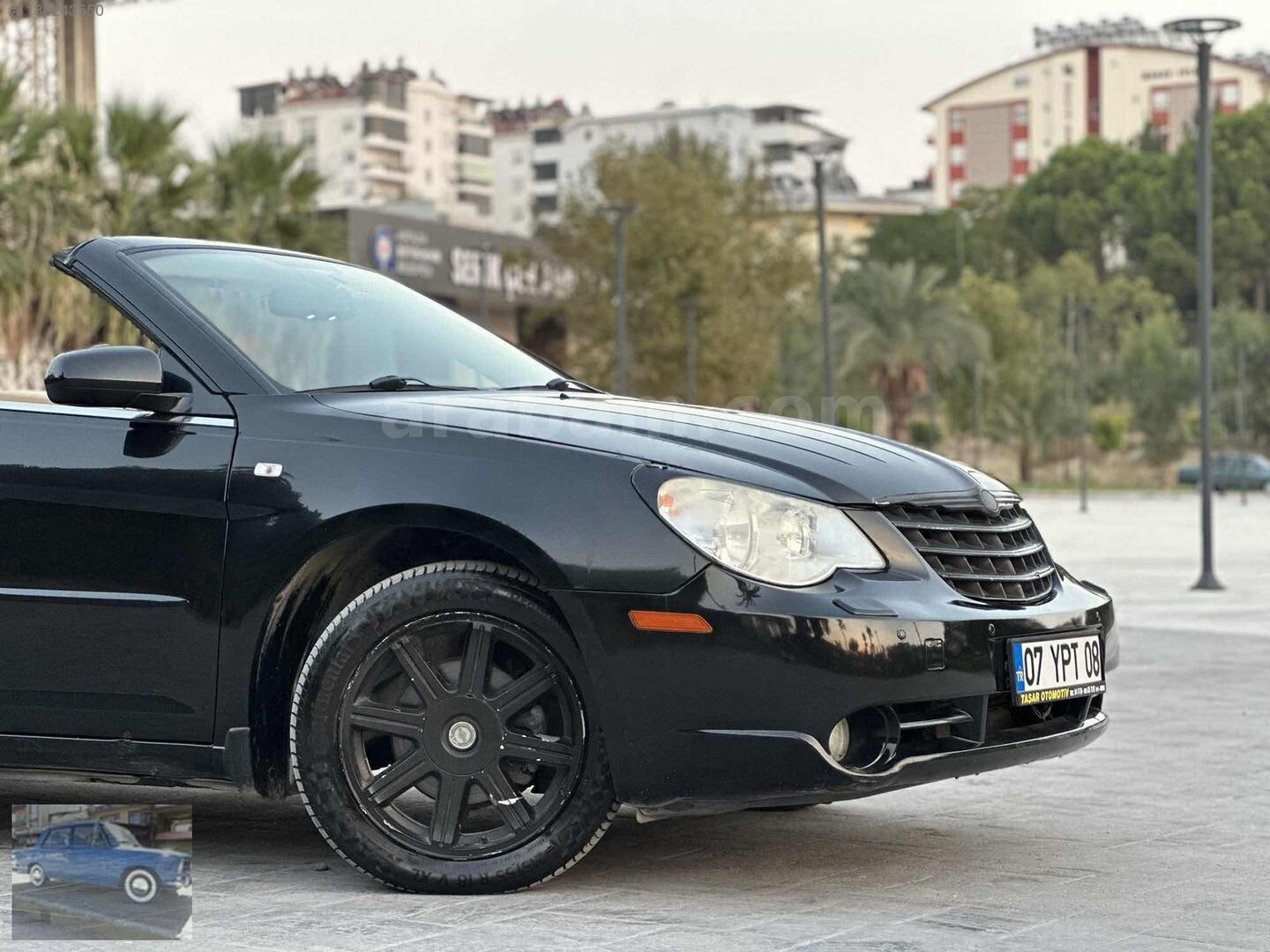 Galeriden Chrysler Sebring 2.0 CRD Convertible 2008 Model Antalya 187.000 km Siyah 2