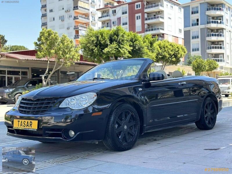 Galeriden Chrysler Sebring 2.0 CRD Convertible 2008 Model Antalya 187.000 km Siyah