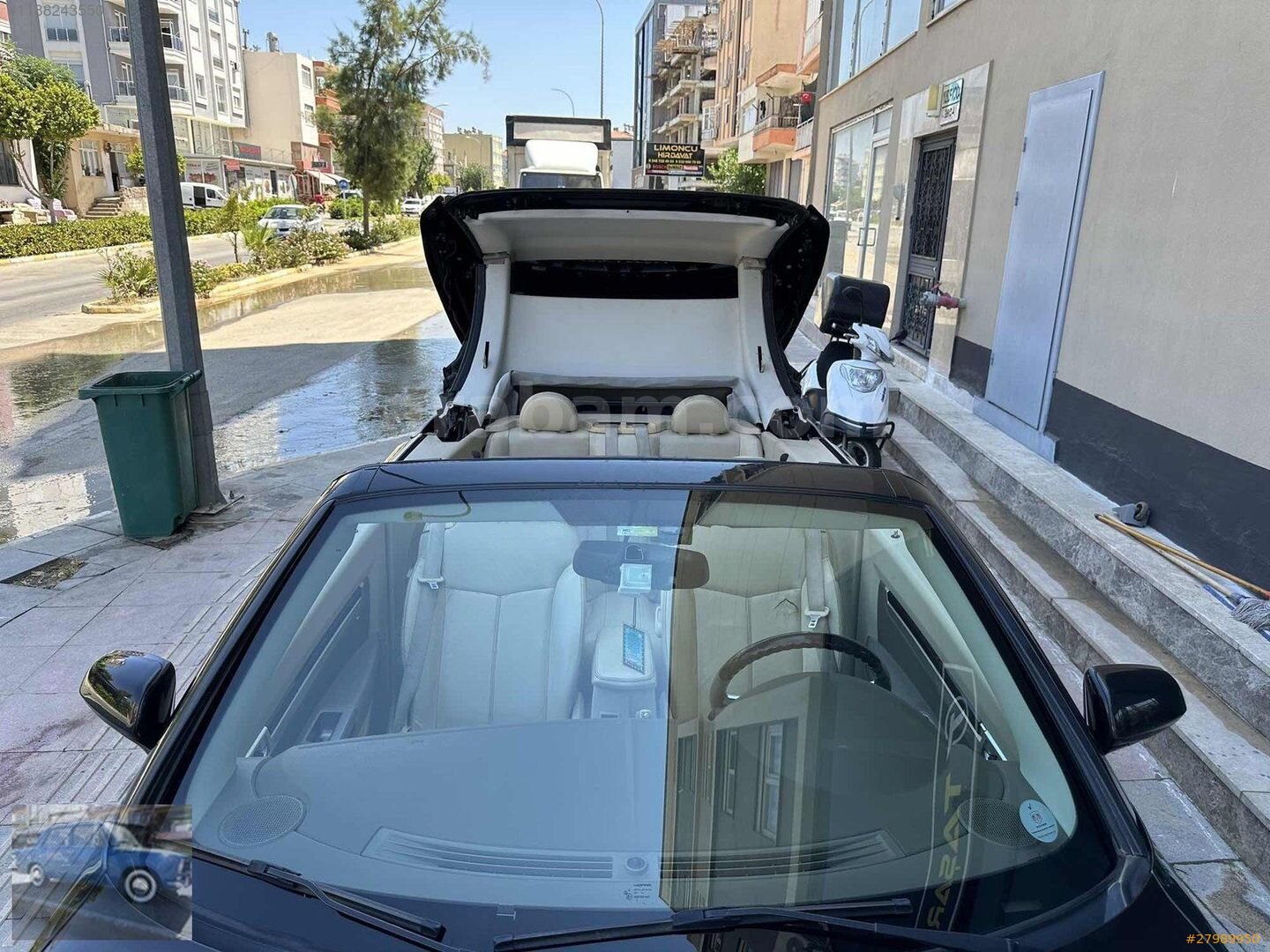 Galeriden Chrysler Sebring 2.0 CRD Convertible 2008 Model Antalya 187.000 km Siyah 5