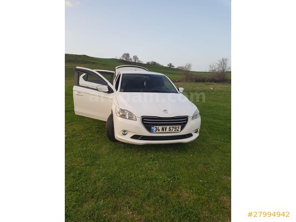 Sahibinden Peugeot 301 1.6 HDi Active 2016 Model  228000 km Beyaz