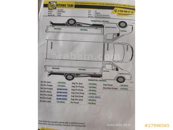 hatasız Sahibinden Hyundai H 100