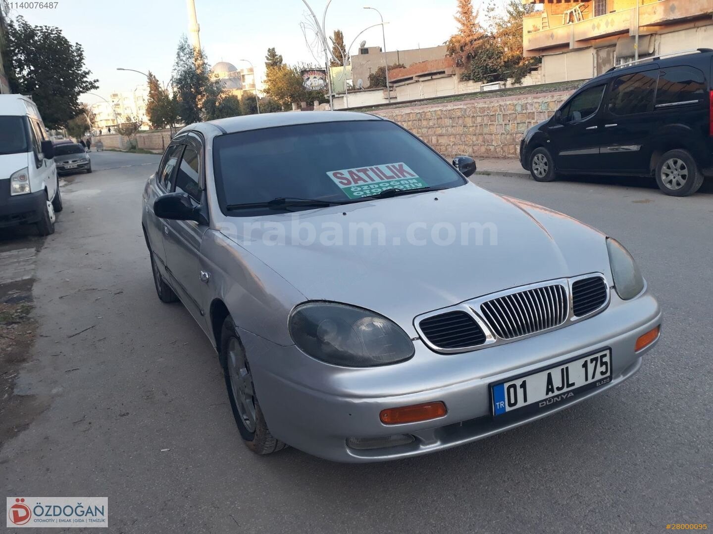 Galeriden Daewoo Leganza 2.0 SX 1998 Model Mardin 226.000 km Gri 3