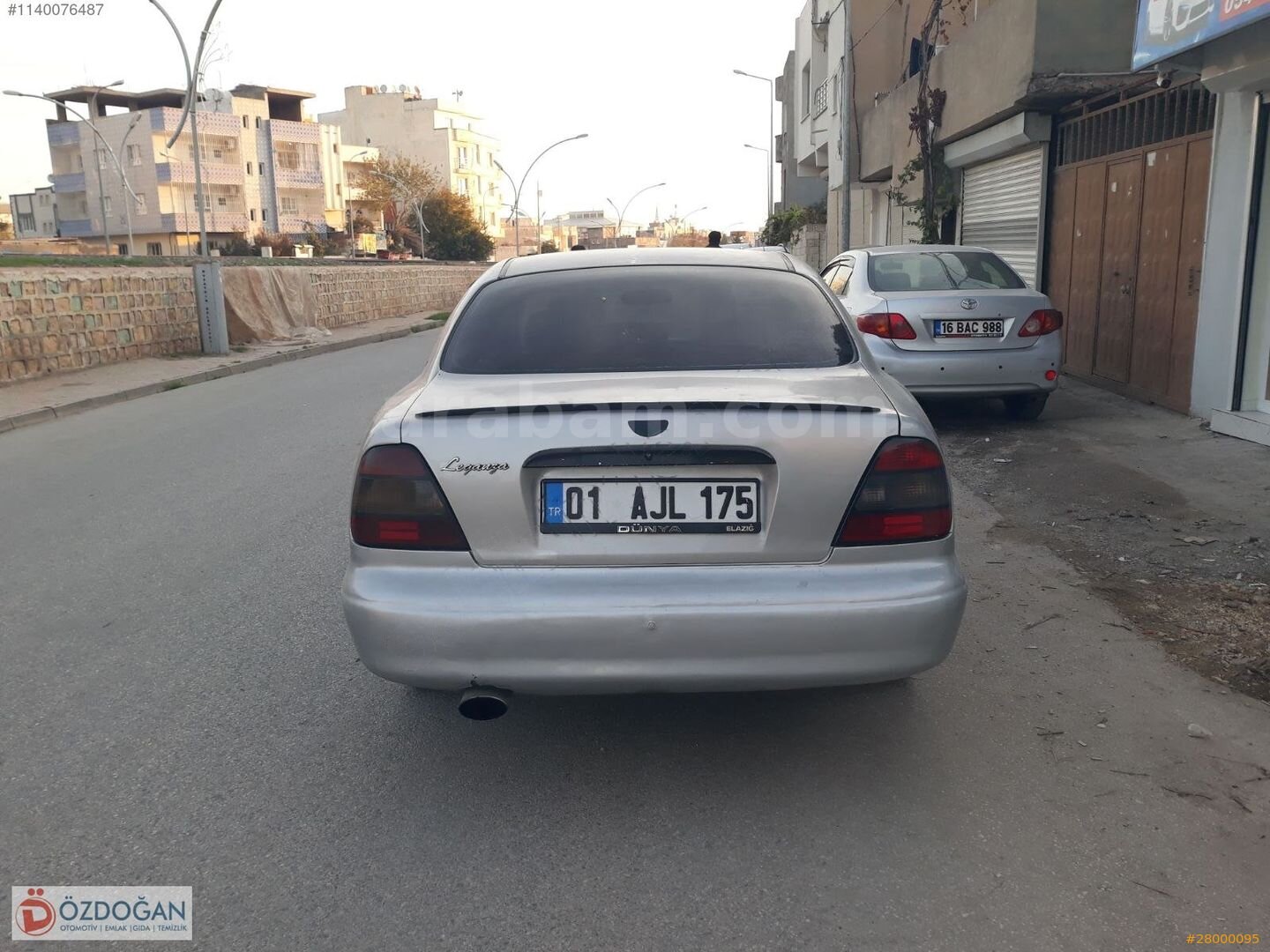 Galeriden Daewoo Leganza 2.0 SX 1998 Model Mardin 226.000 km Gri 7