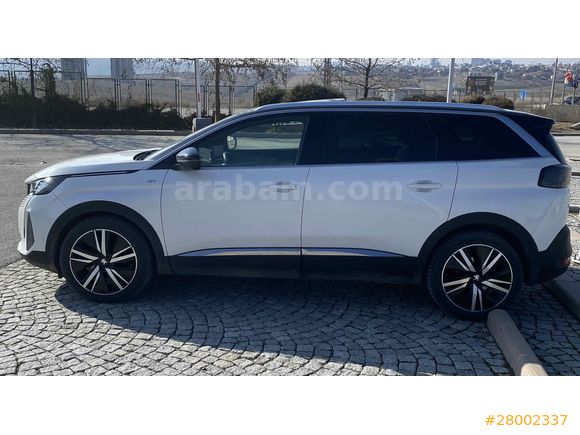 Servis bakımlı, Sahibinden Peugeot 5008 1.5 BlueHDI GT 2021 Model