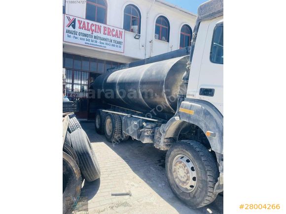 Su Tankeri Arazöz Üst Yapı Ekipman Yapım Tadilat Basınç Sistemi