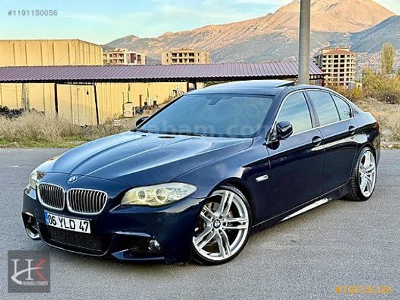 2013 BMW 520d HATASIZ VAKUM+KLTK ISITMA+DIŞ M PKT+LACİVERT