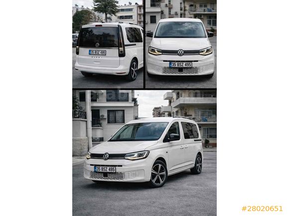 Sahibinden Volkswagen Caddy 2.0 TDI Style 2023 Model