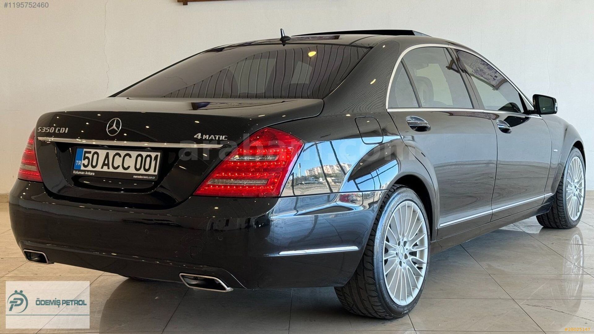 ÖDEMİŞ PETROLDEN S350L4MATIC IS./SOĞUTMA/MASAJ BUZD. GECEG. BAYİ 5