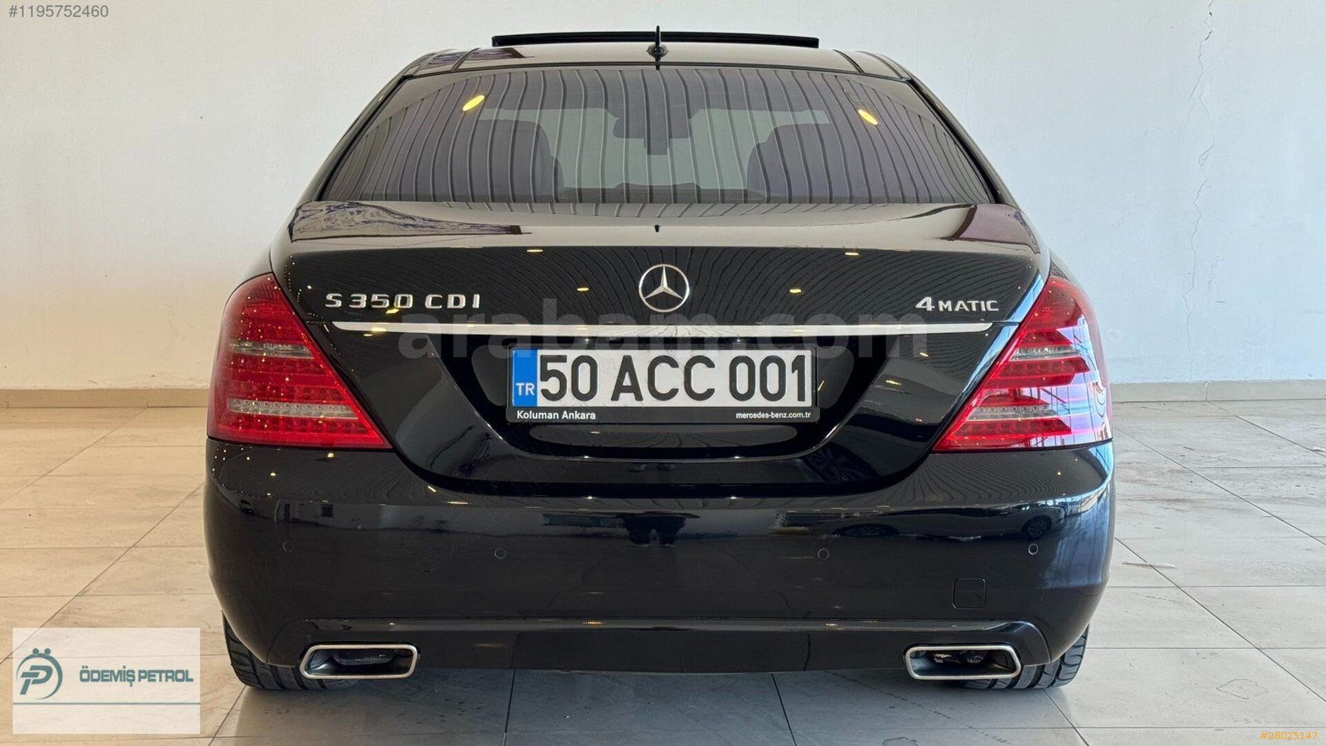 ÖDEMİŞ PETROLDEN S350L4MATIC IS./SOĞUTMA/MASAJ BUZD. GECEG. BAYİ 4