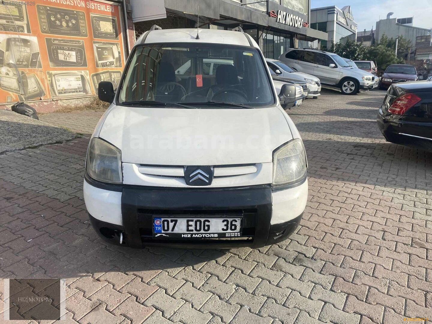 Galeriden Citroen Berlingo 1.9 D 2006 Model İstanbul 328.500 km Beyaz 1