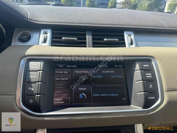 GARAJDAN 2012 COUPE 2.0 Sİ4 PURE RR EVOQUE CAM TAVAN/MERİDİAN