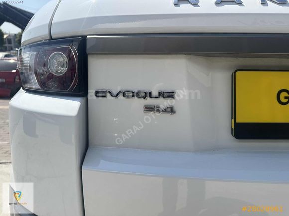 GARAJDAN 2012 COUPE 2.0 Sİ4 PURE RR EVOQUE CAM TAVAN/MERİDİAN