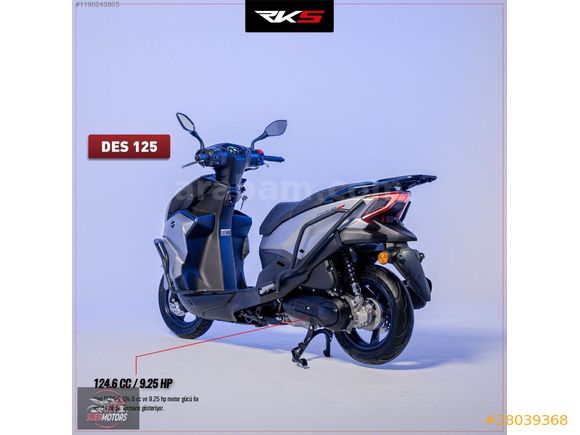 SÜER MOTORS RKS DES 125 NAKİT ÖZEL