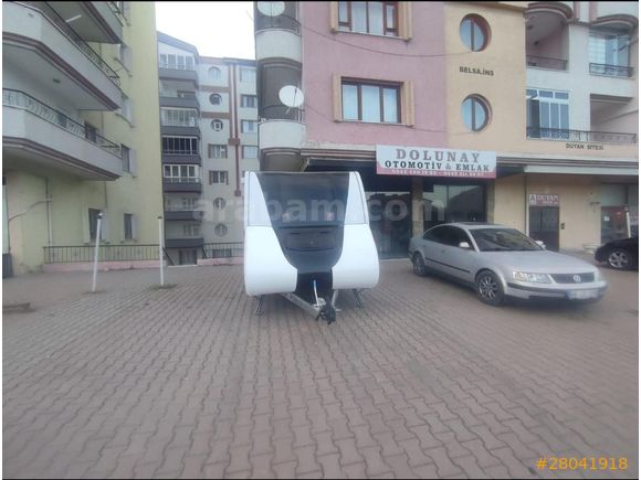 ALMAN ŞASE SIFIR HİÇ KULLANILMAMIŞ GIRTLAK DOLUSU ÇEKME KARAVAN