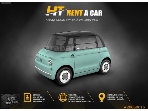 HT RENT A CAR'DAN OTOMATİK MİCRA GÜNLÜK, HAFTALIK, AYLIK