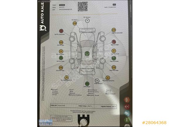 EROĞLU OTOMOTİVDEN TEMİZ OTOMATİK A3