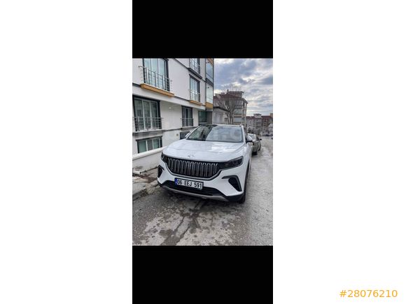Sahibinden kısa menzil TOGG T10X cam tavanlı 