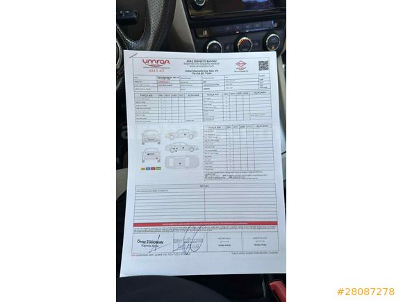 Sahibinden Skoda Octavia 1.6 TDI Style 2017 Model  Beyaz