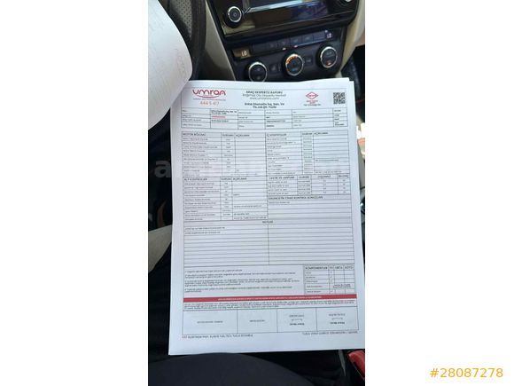 Sahibinden Skoda Octavia 1.6 TDI Style 2017 Model  Beyaz