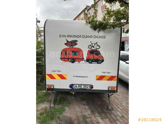 Rekvan Nest 3.90 Çekme Karavan Takas olur