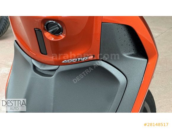 DESTRA 2022 PIAGGIO BEVERLY S 400 TURUNCU ÇANTALI HATASIZ