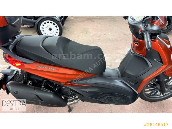 DESTRA 2022 PIAGGIO BEVERLY S 400 TURUNCU ÇANTALI HATASIZ