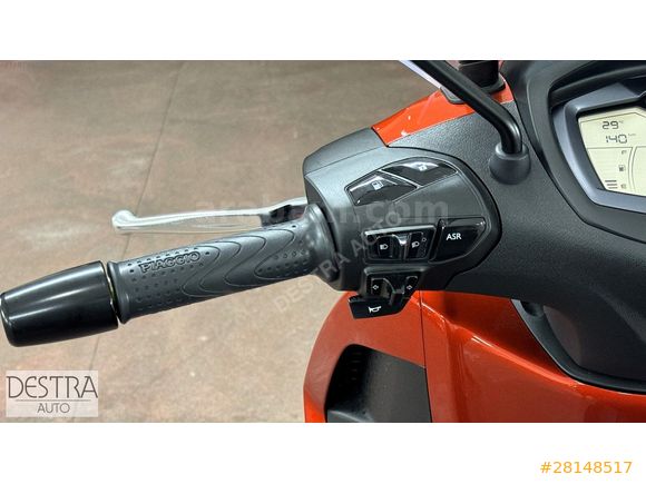 DESTRA 2022 PIAGGIO BEVERLY S 400 TURUNCU ÇANTALI HATASIZ