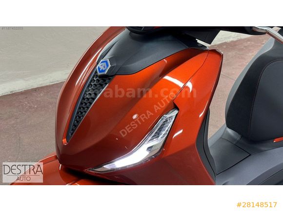 DESTRA 2022 PIAGGIO BEVERLY S 400 TURUNCU ÇANTALI HATASIZ