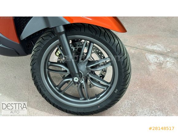 DESTRA 2022 PIAGGIO BEVERLY S 400 TURUNCU ÇANTALI HATASIZ