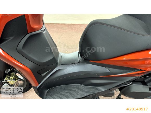 DESTRA 2022 PIAGGIO BEVERLY S 400 TURUNCU ÇANTALI HATASIZ