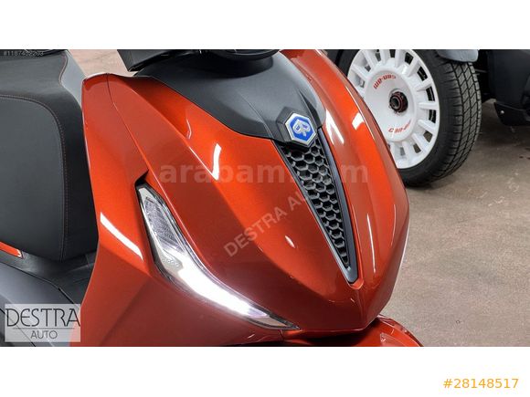 DESTRA 2022 PIAGGIO BEVERLY S 400 TURUNCU ÇANTALI HATASIZ