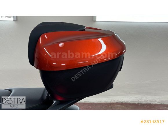 DESTRA 2022 PIAGGIO BEVERLY S 400 TURUNCU ÇANTALI HATASIZ