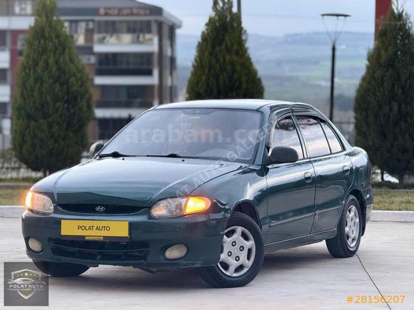 1998 MODEL HYUNDAI ACCENT 1.3 LS BENZİN&LPG !!