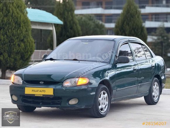 1998 MODEL HYUNDAI ACCENT 1.3 LS BENZİN&LPG !!