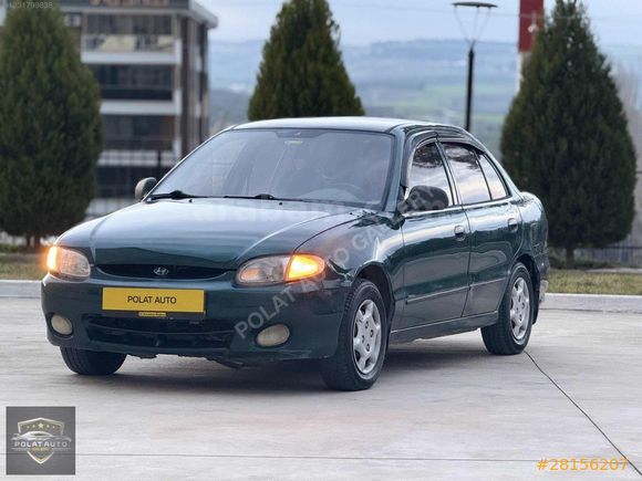 1998 MODEL HYUNDAI ACCENT 1.3 LS BENZİN&LPG !!