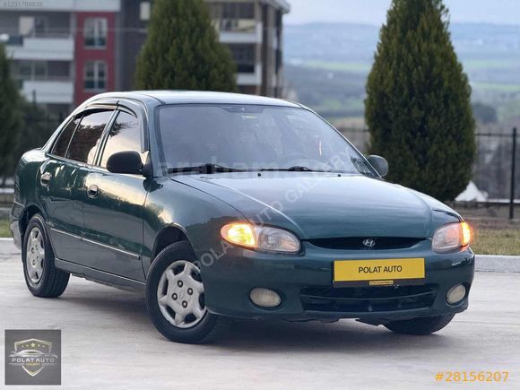 1998 MODEL HYUNDAI ACCENT 1.3 LS BENZİN&LPG !!