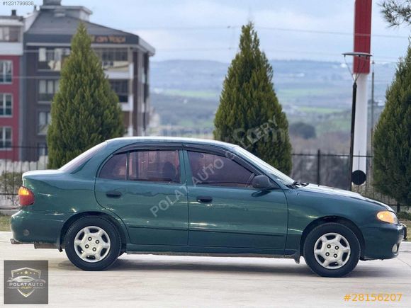 1998 MODEL HYUNDAI ACCENT 1.3 LS BENZİN&LPG !!