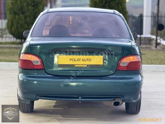 1998 MODEL HYUNDAI ACCENT 1.3 LS BENZİN&LPG !!