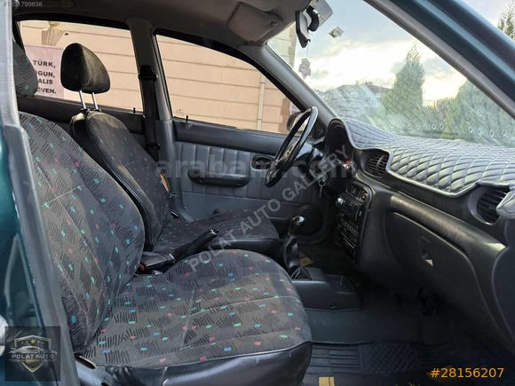 1998 MODEL HYUNDAI ACCENT 1.3 LS BENZİN&LPG !!