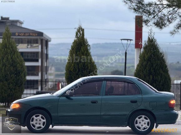 1998 MODEL HYUNDAI ACCENT 1.3 LS BENZİN&LPG !!