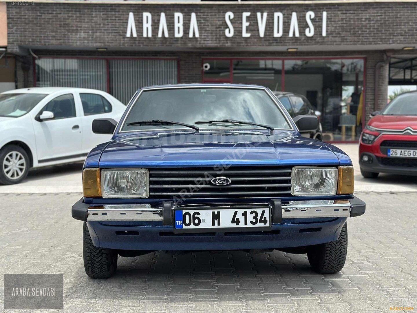 Galeriden Ford Taunus 1.6 S 1987 Model Eskişehir 89.000 km Mavi 1