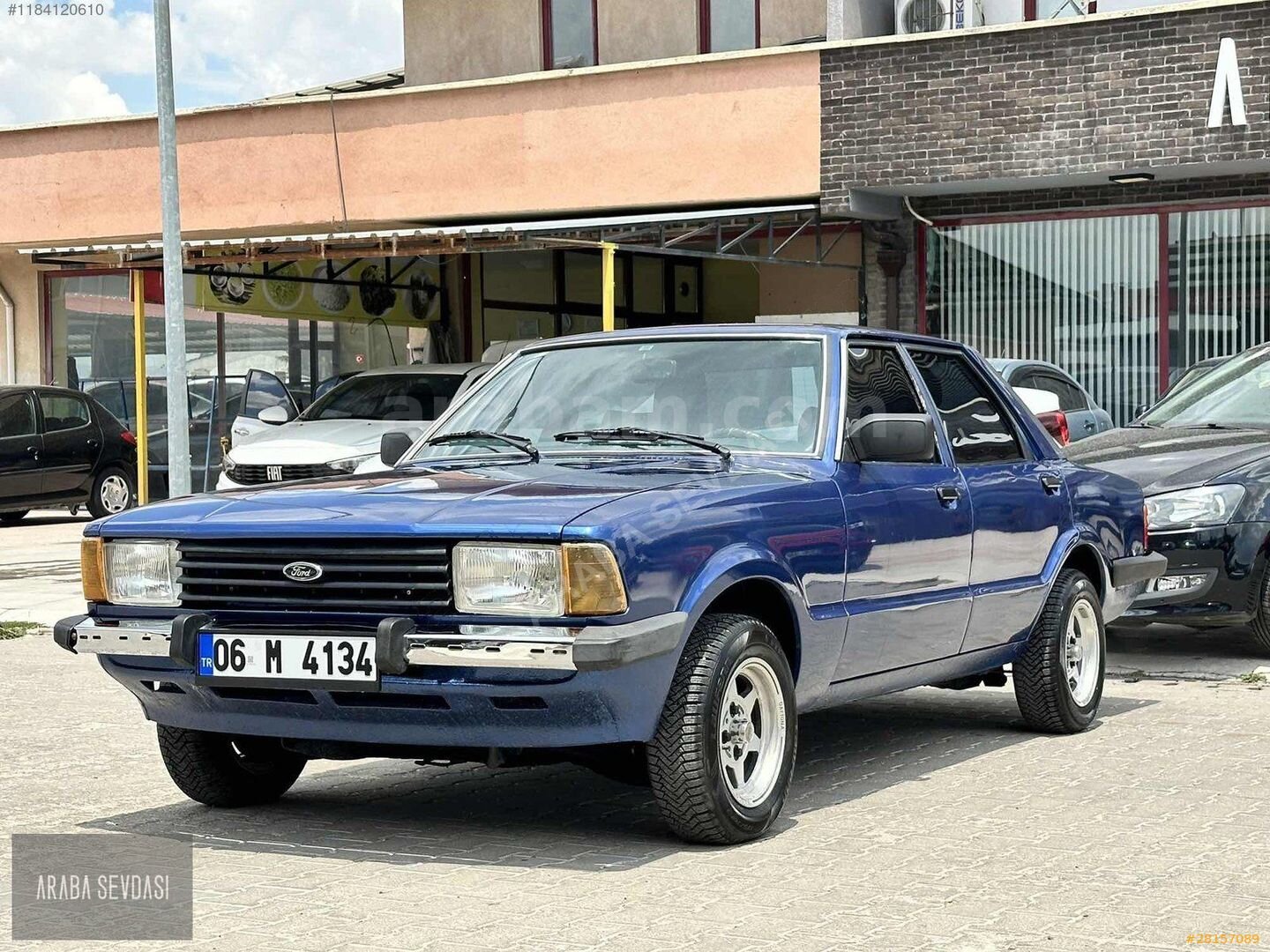 Galeriden Ford Taunus 1.6 S 1987 Model Eskişehir 89.000 km Mavi 7