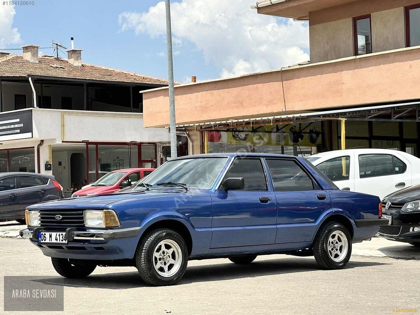 Galeriden Ford Taunus 1.6 S 1987 Model Eskişehir 89.000 km Mavi 6