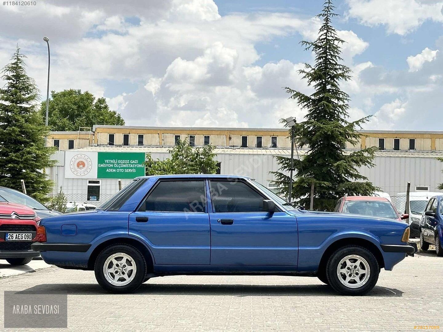 Galeriden Ford Taunus 1.6 S 1987 Model Eskişehir 89.000 km Mavi 4