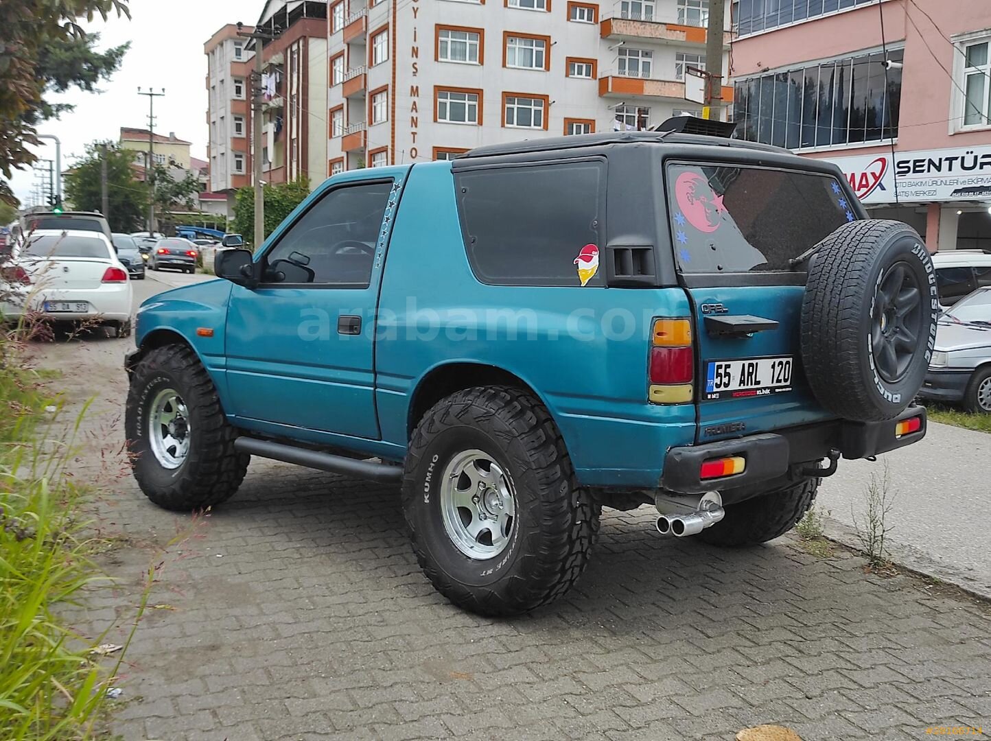 Galeriden Opel Frontera 2.0 Sport 1996 Model Samsun 340.000 km Mavi 5