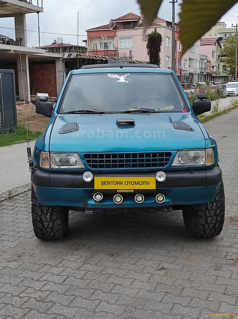 Galeriden Opel Frontera 2.0 Sport 1996 Model Samsun 340.000 km Mavi 6