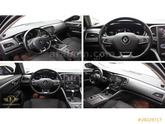 2016 RENAULT TALİSMAN 1.6 DCI TOUCH PAKET MSJ/HAYALET/NAVİGASYON