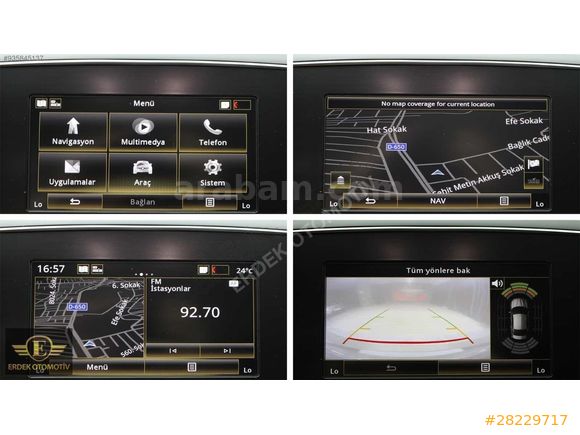 2016 RENAULT TALİSMAN 1.6 DCI TOUCH PAKET MSJ/HAYALET/NAVİGASYON